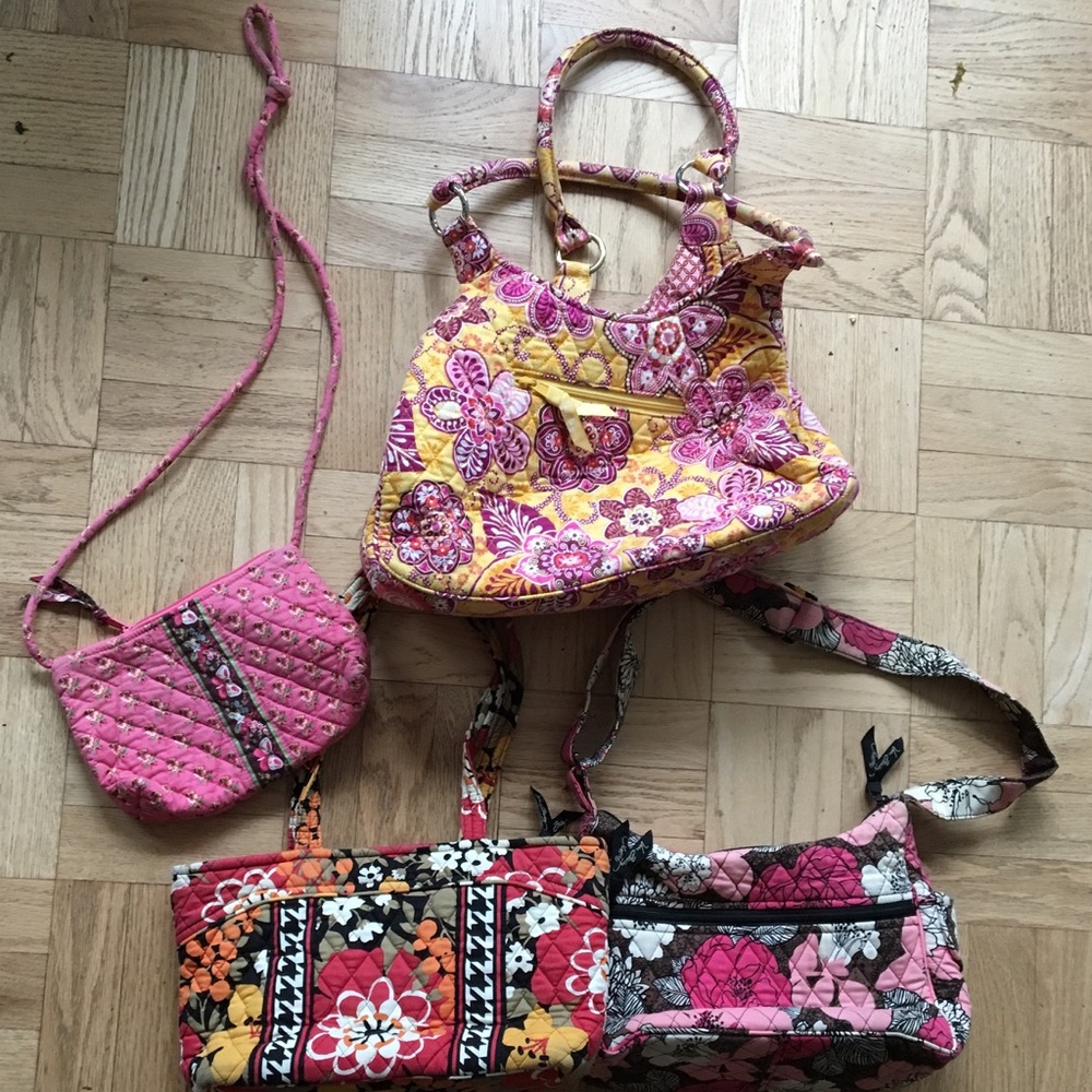 Vera Bradley Floral Bag Bunch